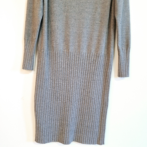 Lou & Grey Speckled Hi-Rib Sweater Dress - Small - Picture 6 of 11